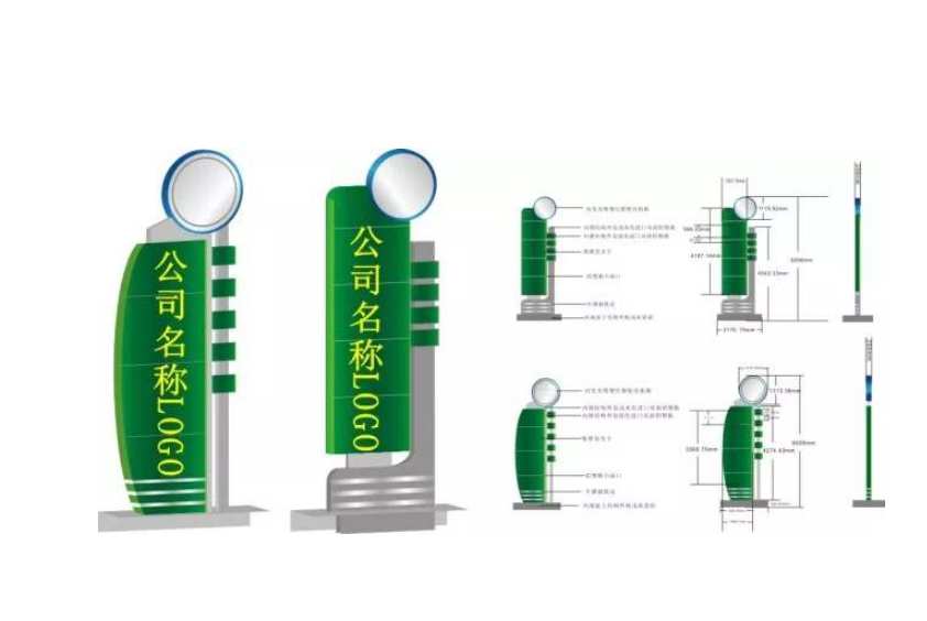 厂家专业定制立地指示牌