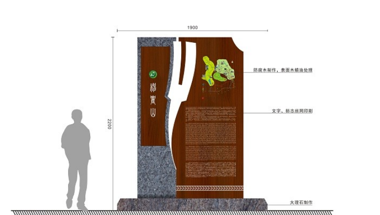 沁阳神农山景区标识导视系统设计制作