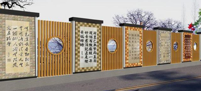北京世纪德辰公司走廊文化墙设计