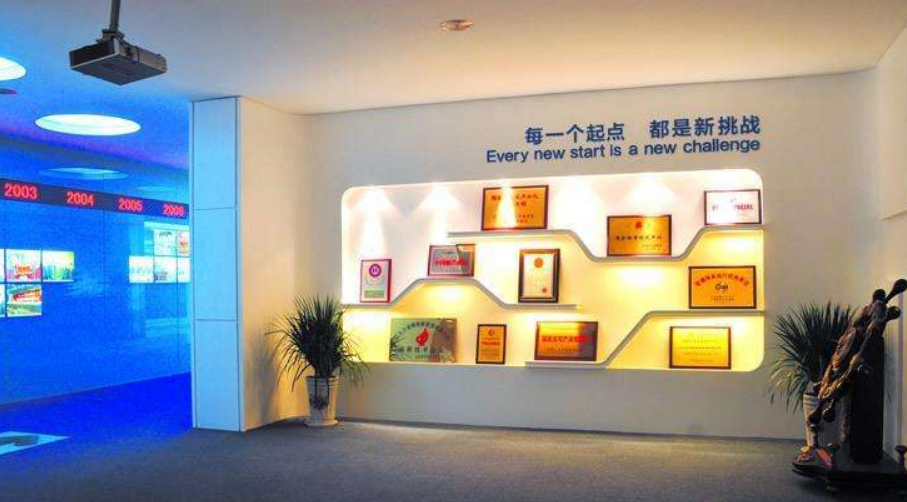 企业形象墙展示墙荣誉展示柜文化墙设计制作