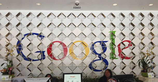 谷歌公司形象墙设计效果图